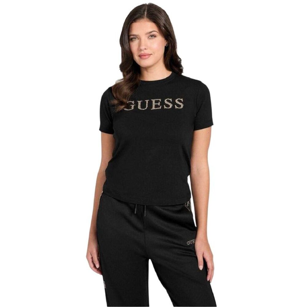 Guess Womens/Ladies Octavia T-Shirt / Black
